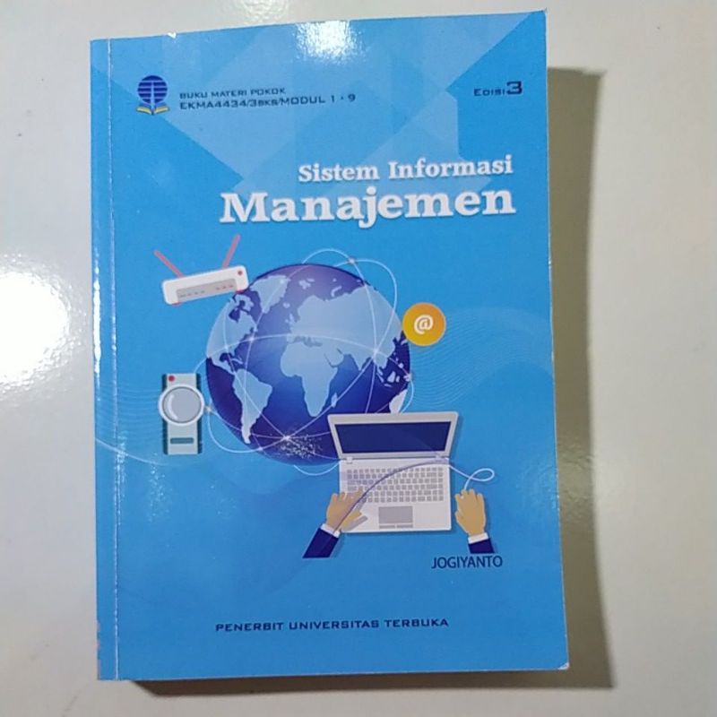 Jual Buku Materi Pokok Modul Sistem Informasi Manajemen Ekma Universitas Terbuka Original