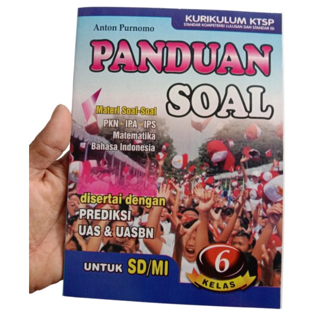 Jual Buku Soal-soal Kelas 6 SD / MI Disertai Prediksi UAS & UASBN ...