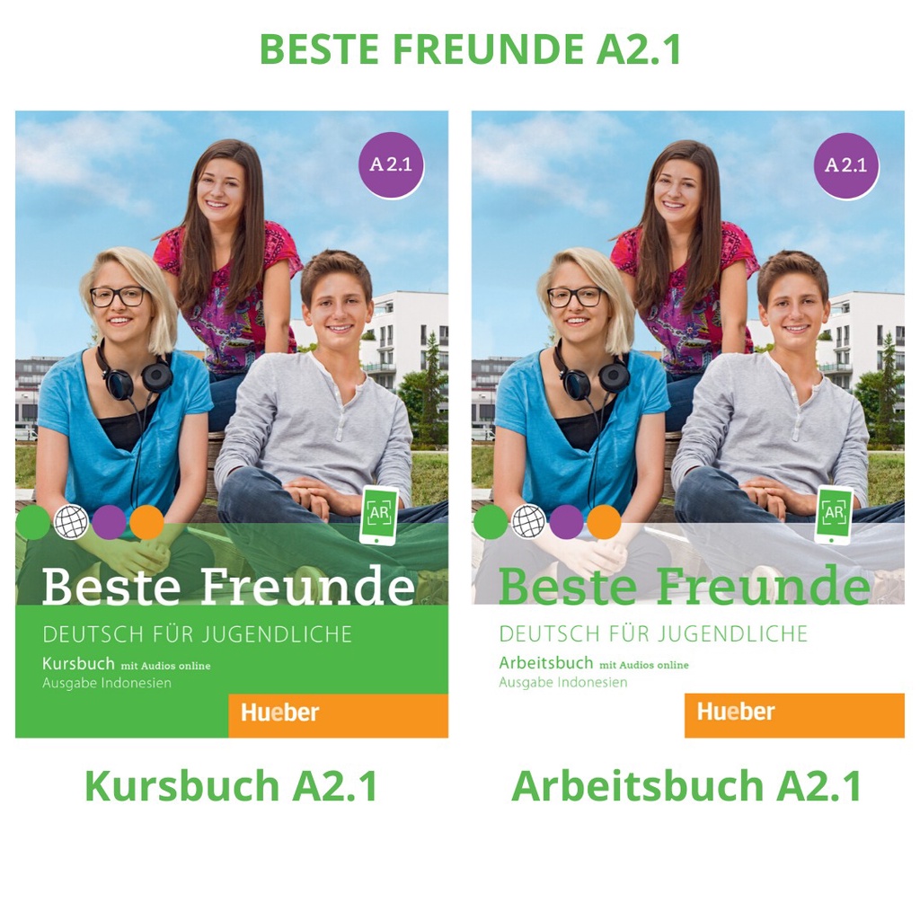 Jual Beste Freunde A2.1 (Kursbuch & Arbeitsbuch ) DASAR MENGENAL KATA ...