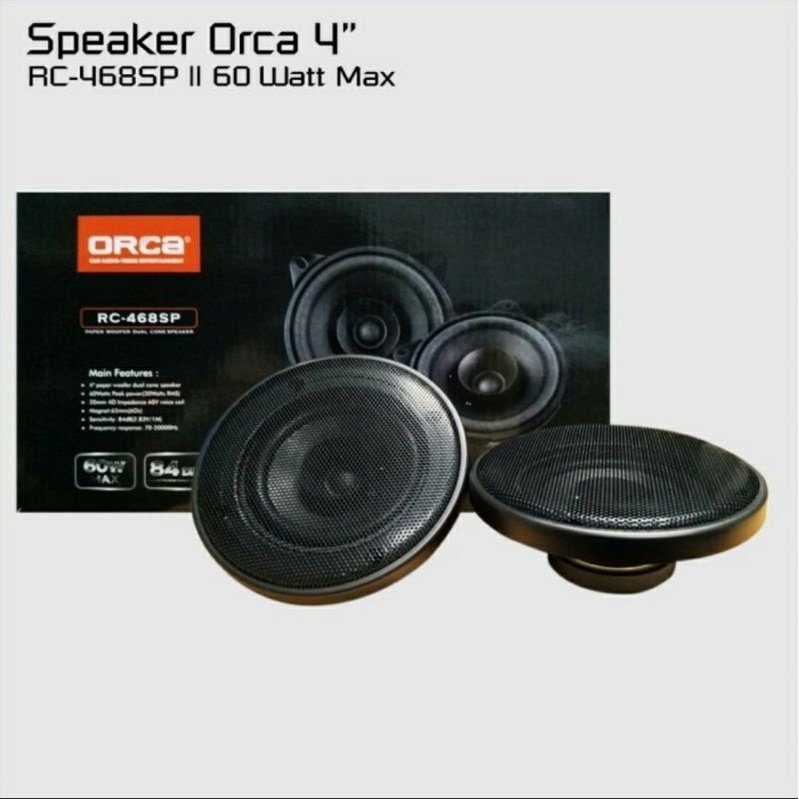 Jual Speaker Caxial Inch Orca Sp Mobil Universal Full Bas Shopee Indonesia