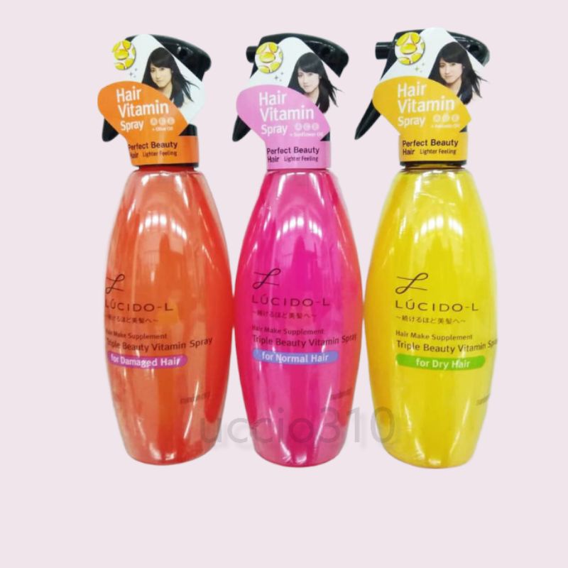 Jual Lucido-L Hair Vitamin Spray | Vitamin Rambut Lucidol 200ml ...
