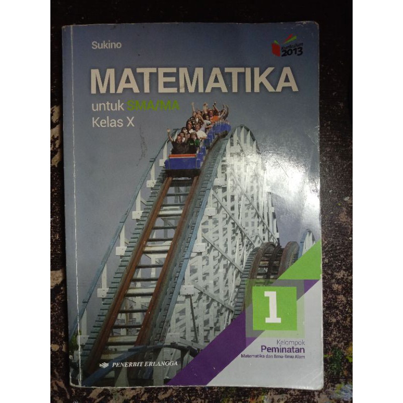 Jual Buku Matematika Minat Peminatan SMA Kelas 10 X Erlangga | Shopee ...