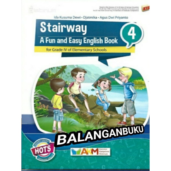 Jual STAIRWAY HOTS AKM BAHASA INGGRIS SD Mi ENGLISH SD KELAS 1 2 3 4 5 ...