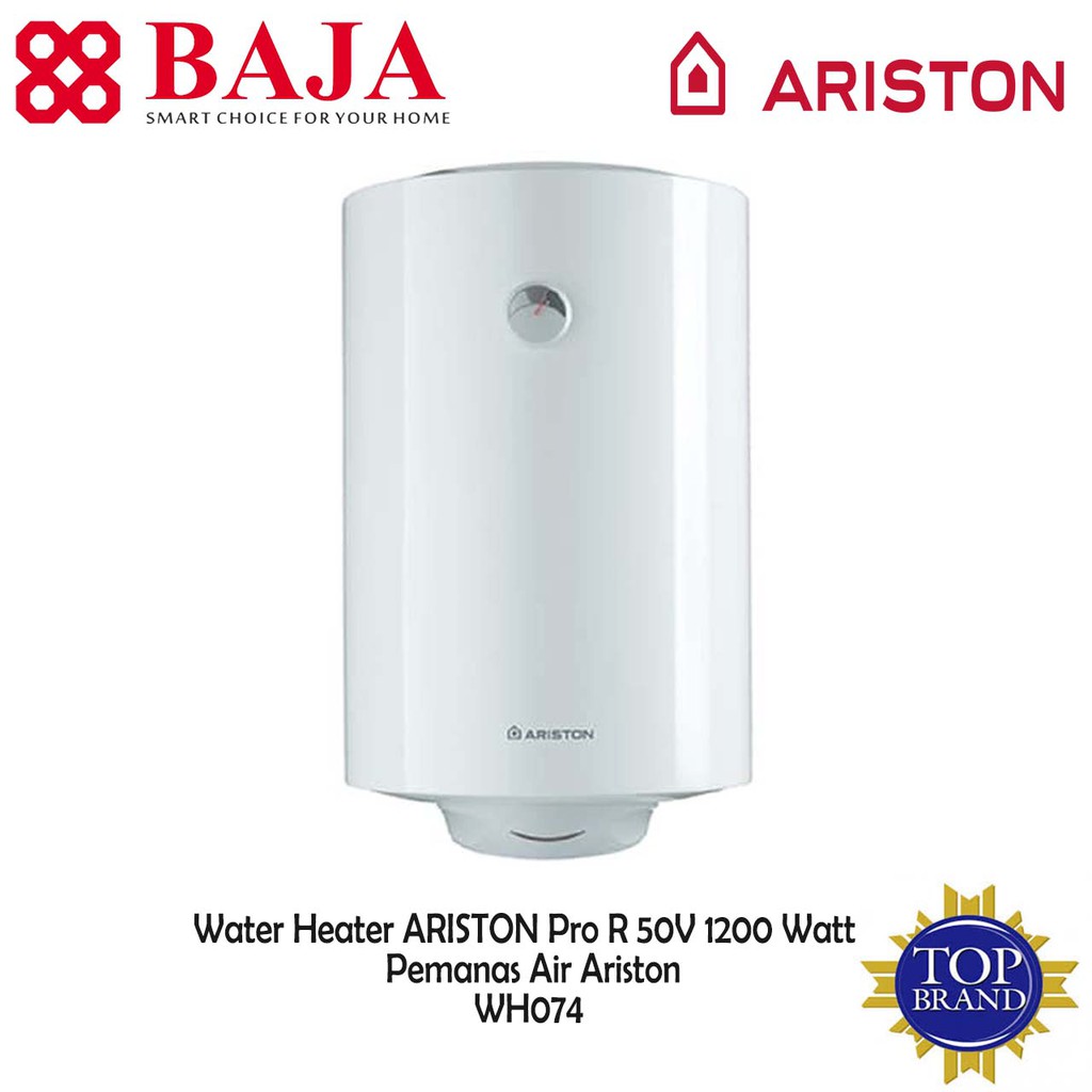 Jual Water Heater ARISTON PRO R 50V 50 Liter 1200 Watt Shopee Indonesia