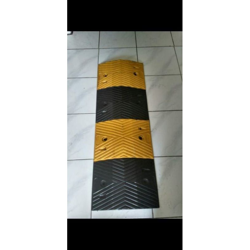 Jual Premium Rubber Speed Bump Polisi Tidur Karet 1 Meter Shopee