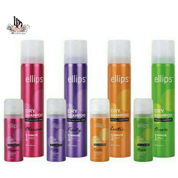 Jual ELLIPS Dry Shampoo 50ml/200ml All Varian | Shopee Indonesia