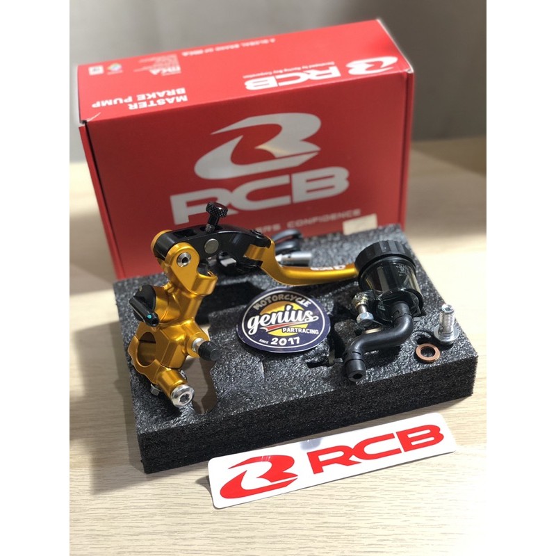 Jual Master Rem Radial RCB S1 14 MM Forged Kanan Gold Series | Shopee ...
