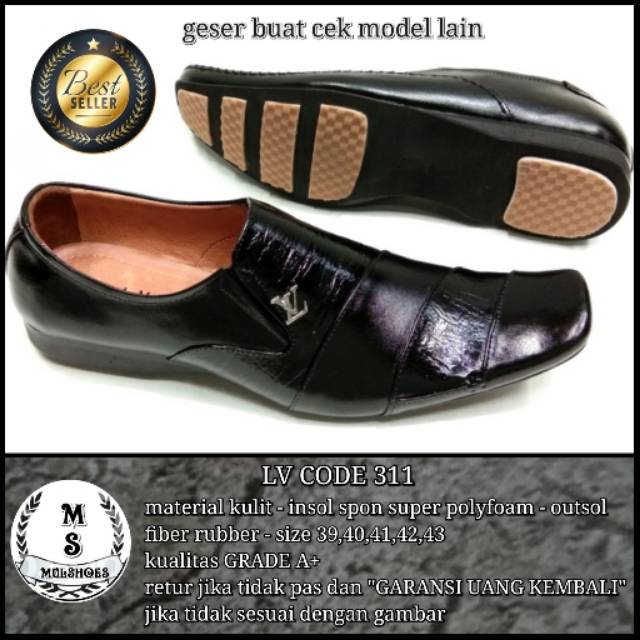Jual sepatu pria Lv - Jakarta Utara - Globalshoe