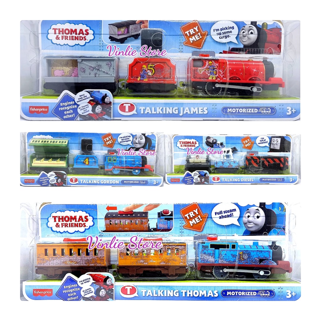 Jual THOMAS AND FRIENDS MAINAN KERETA API THOMAS MOTORIZED INTERACTIVE