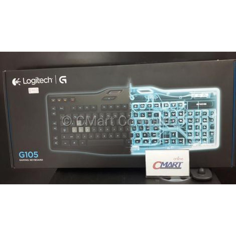 Jual Logitech G105 Gaming Keyboard | Shopee Indonesia
