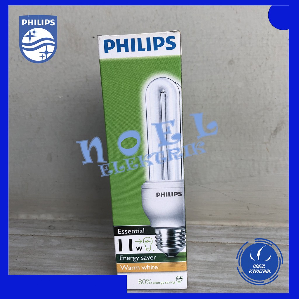 Jual Lampu PHILIPS ESSENTIAL 11 WATT ( Garansi 1 Th ) | Shopee Indonesia