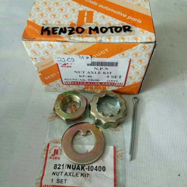 Jual Mur As Roda Depan Set Nut Axle Front Kit Kijang Super Kapsul K K Shopee Indonesia