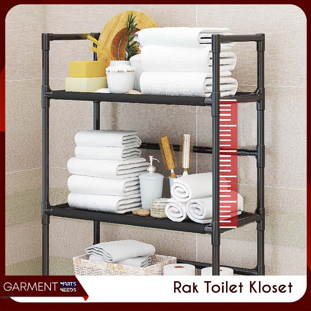 Jual RKLNW - Rak Toilet WC Rak Kamar Mandi Serbaguna Rak sabun Standing ...