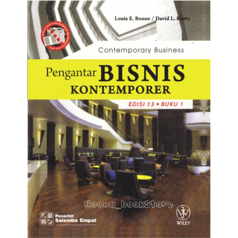 Jual PENGANTAR BISNIS KONTEMPORER Edisi 13 Buku 1 | Shopee Indonesia