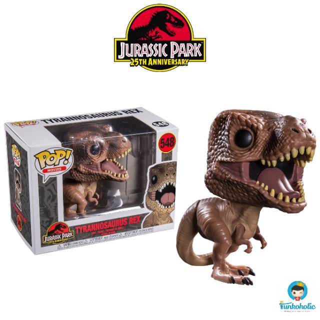 Jual Funko Pop Movies Jurassic Park 25th Anniversary Tyrannosaurus Rex T Rex 548 Shopee