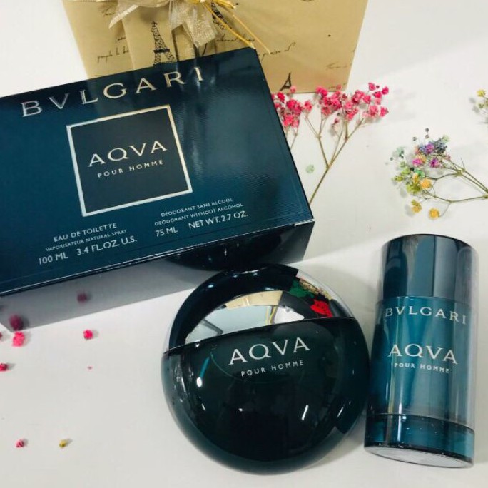 Jual Parfum Original Bvlgari Aqva Pour Homme EDT GIFT SET | Shopee 