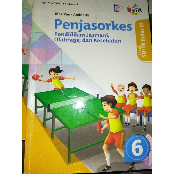 Jual Buku Penjasorkes Sd Mi Kelas K Revisipenerbit Erlangga