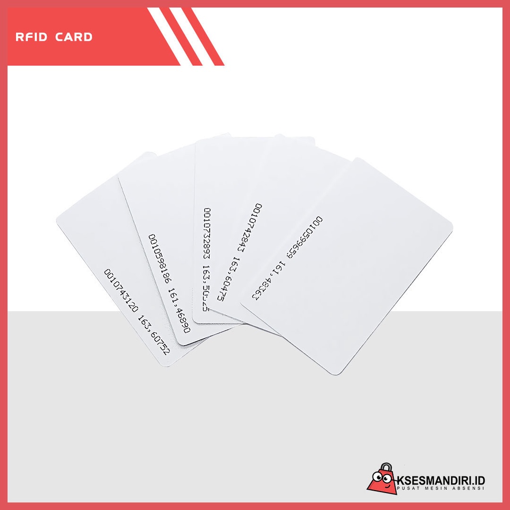 Jual RFID Card / Kartu RFID 125khz Proxymity | Shopee Indonesia