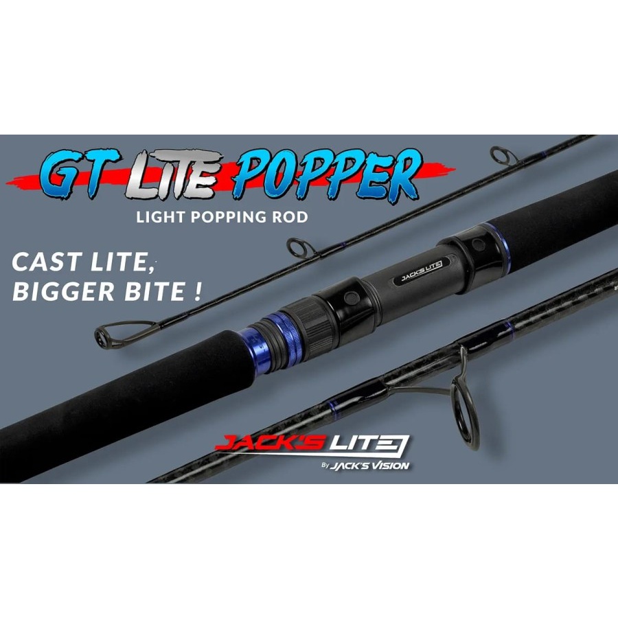 Jual GT LITE POPPER - Joran Pancing Popping PE 4 Jacks Lite Series by ...