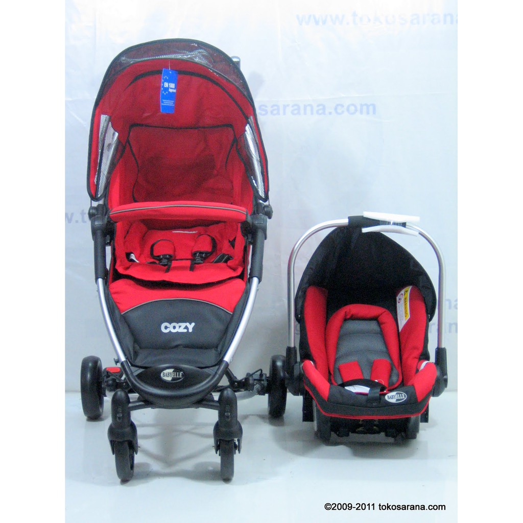 Stroller Bayi Babyelle Cozy Travel System Stroller Babyelle Cozy Ts