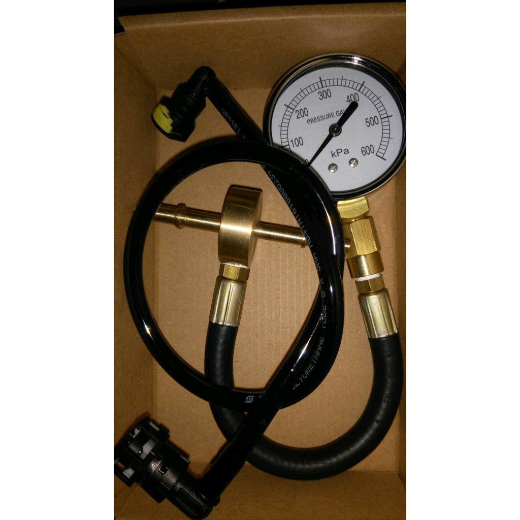 Jual tester fuel pump pressure gauge pengukur tekanan fuelpump preasure