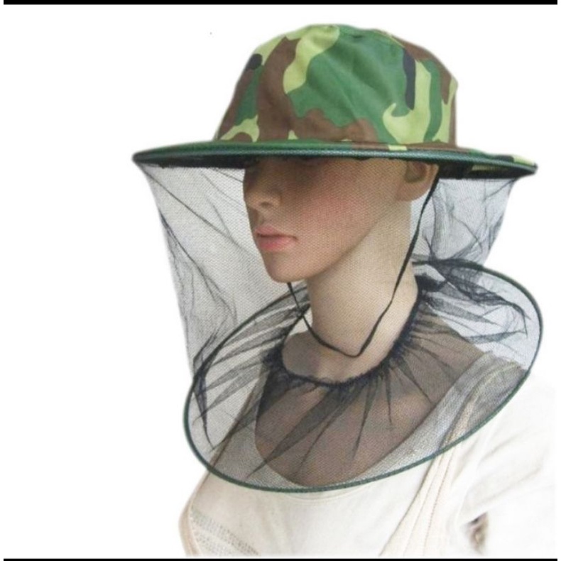 Jual (READY) Topi Anti sengat lebah/topi anti lebah/Beekeeping/alat ...