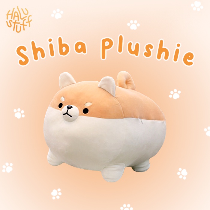 Jual Mainan Boneka Shiba Inu Doll Anjing Corgi Bantal Tidur Kepala Lucu ...