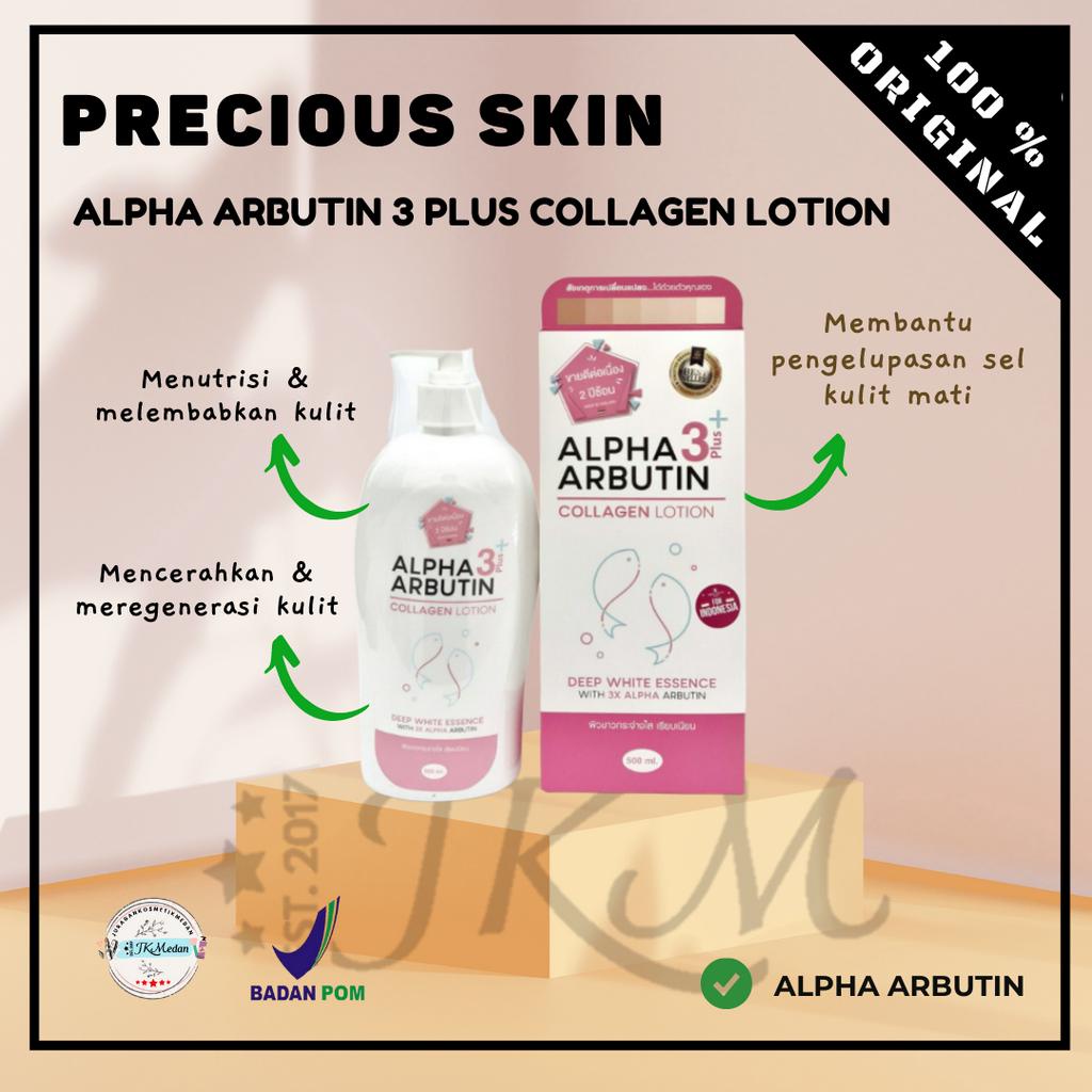 Jual ORIGINAL PRECIOUS SKIN THAILAND ALPHA ARBUTIN 3 PLUS COLLAGEN