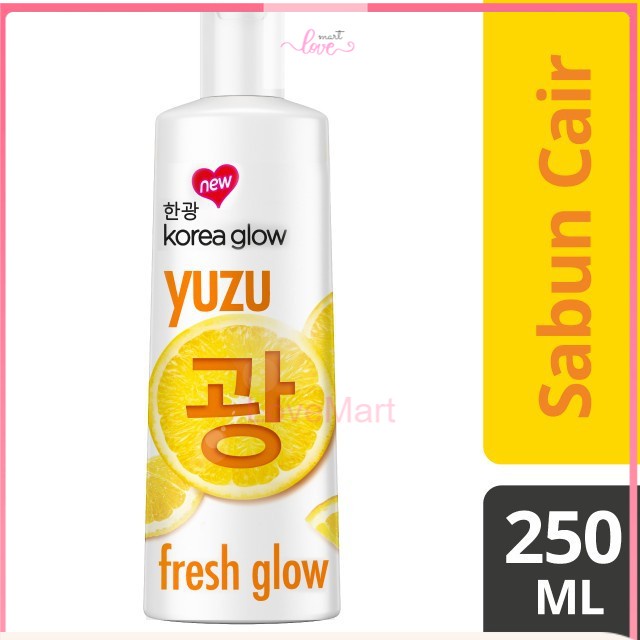 Jual Korea Glow Fresh Glow Body Wash 250 ml Shopee Indonesia