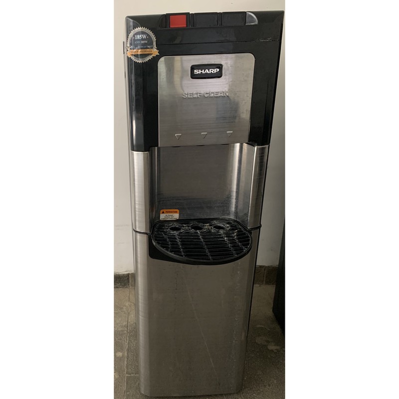 Jual sharp swd73ehlbk water dispenser bottom load / dispenser galon