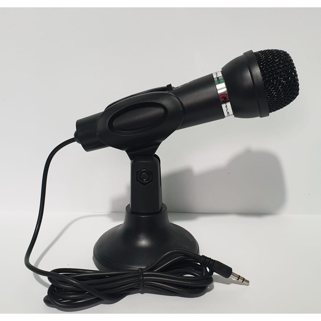 Mikuso MIC 015 Microphone Portable For SmartPhone PC Laptop Jack 3.5mm