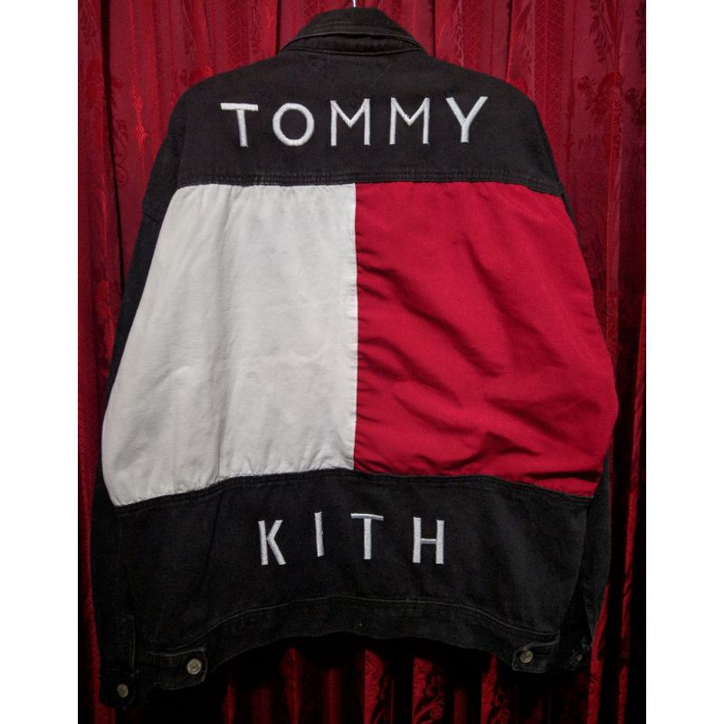 Tommy x clearance kith denim jacket