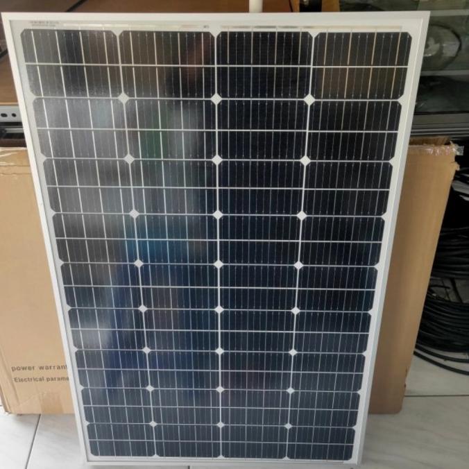 Jual Solar Panel 120wp Mono Crystalline Cell Terbaru 9BB | Shopee Indonesia