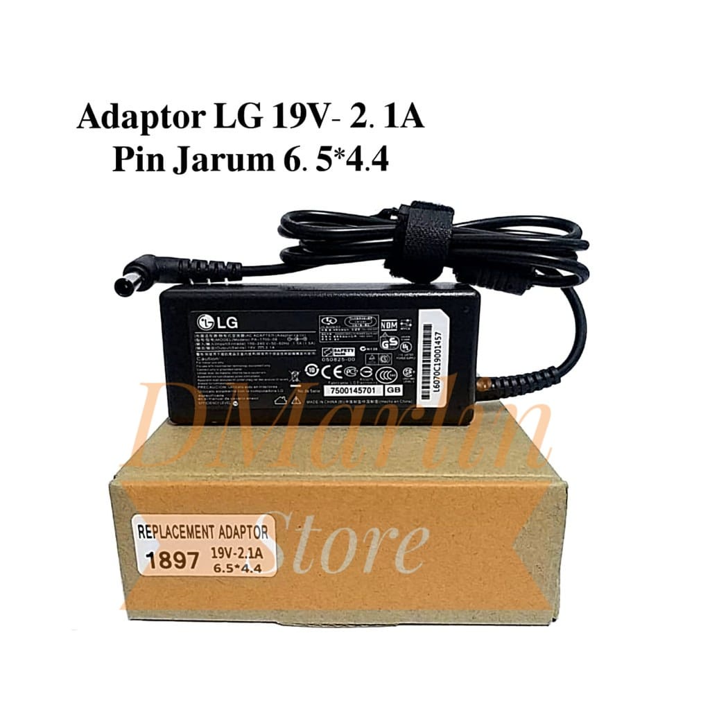 LG LCAP16A-A 19032GPCU TV PC monitor power supply AC adapter cord cable  charger