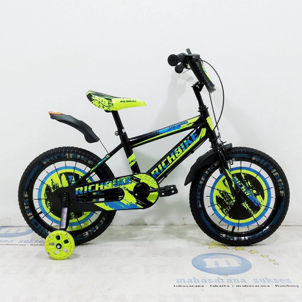 Jual Sepeda Anak Richbike RB3520 BMX 4-7 Tahun 16 Inci Steel OPCOne ...