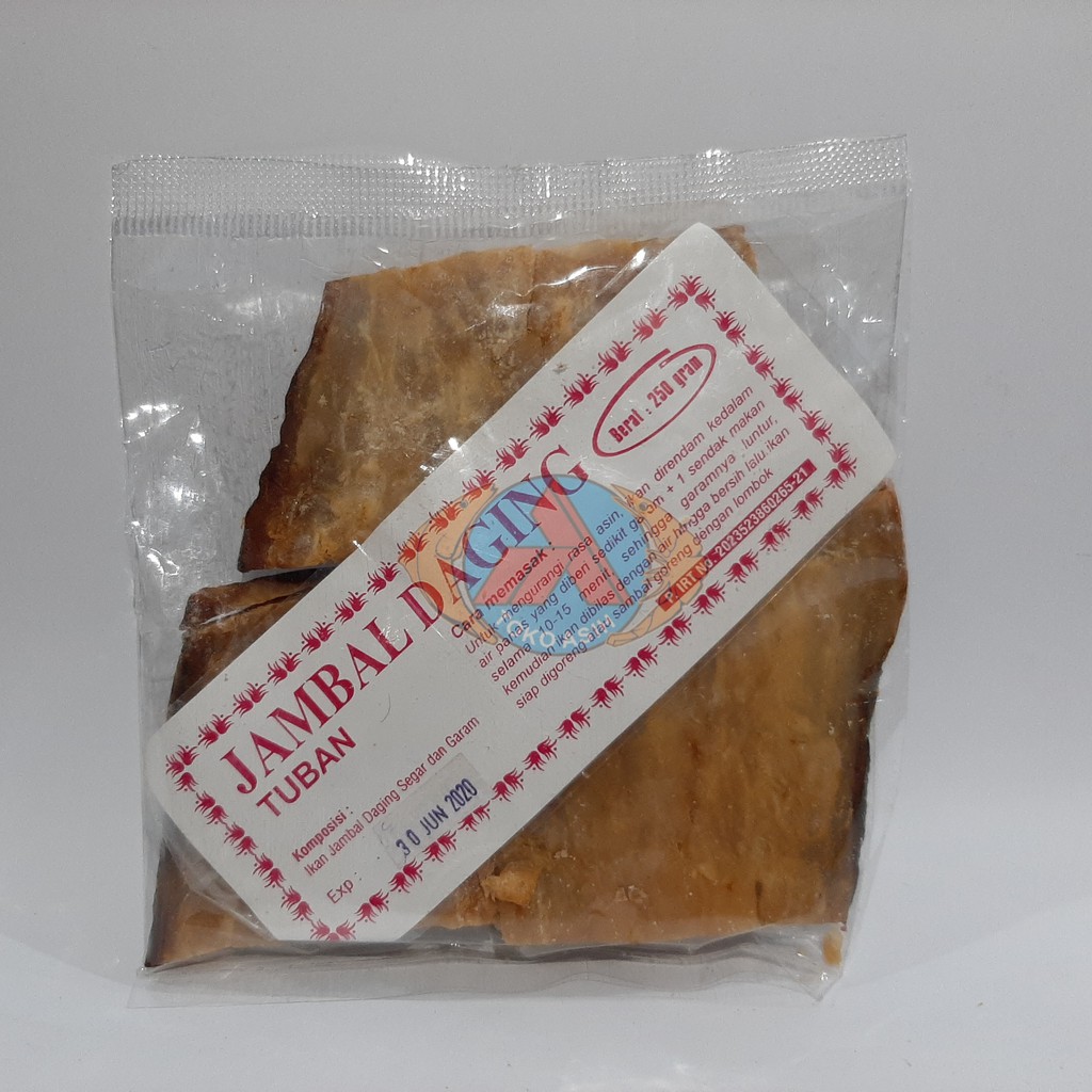 Jual Ikan Asin Jambal Daging Tanpa Tulang Tanpa Kepala / Ikan Asin ...