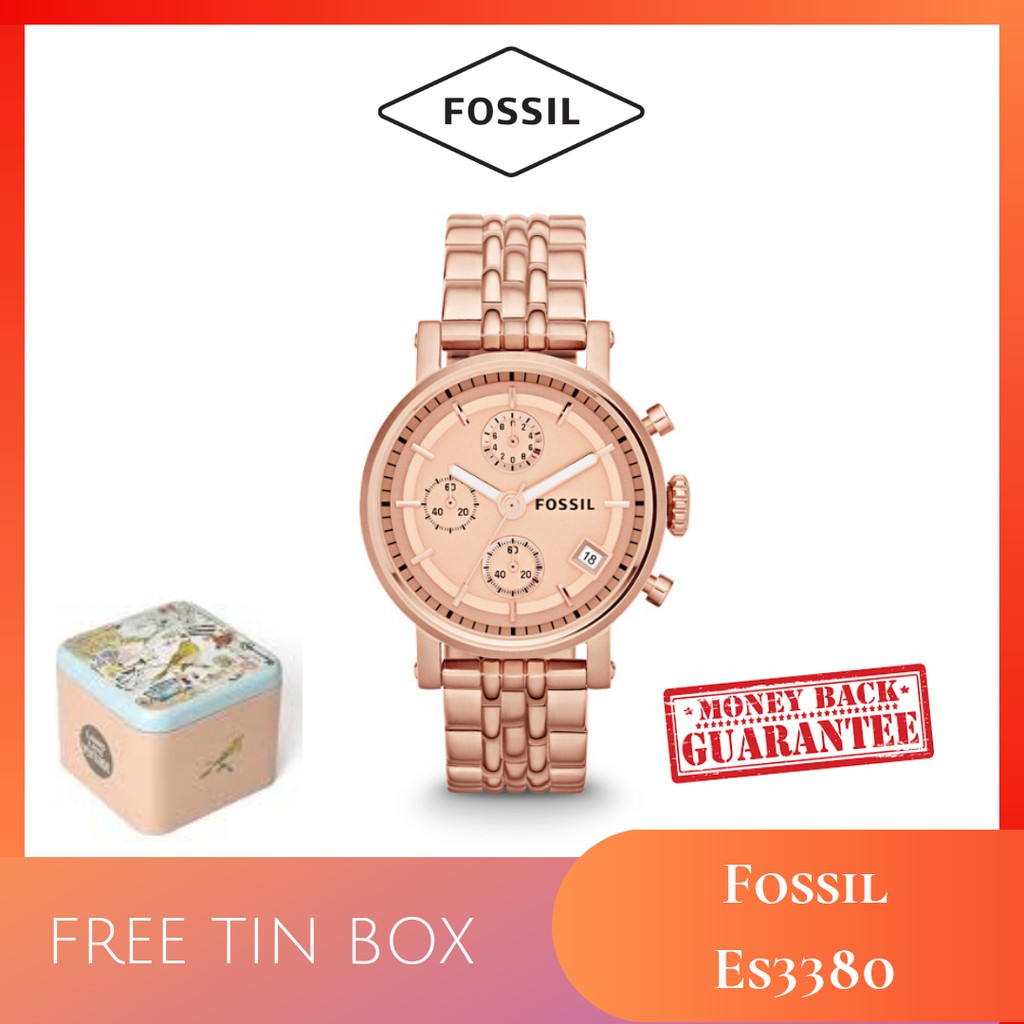 Jual Jam Tangan Fossil Wanita Original Es3380 Shopee Indonesia