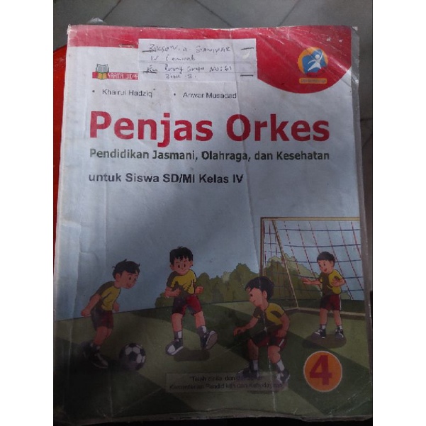 Jual Buku Penjasorkes Kelas Sd Shopee Indonesia