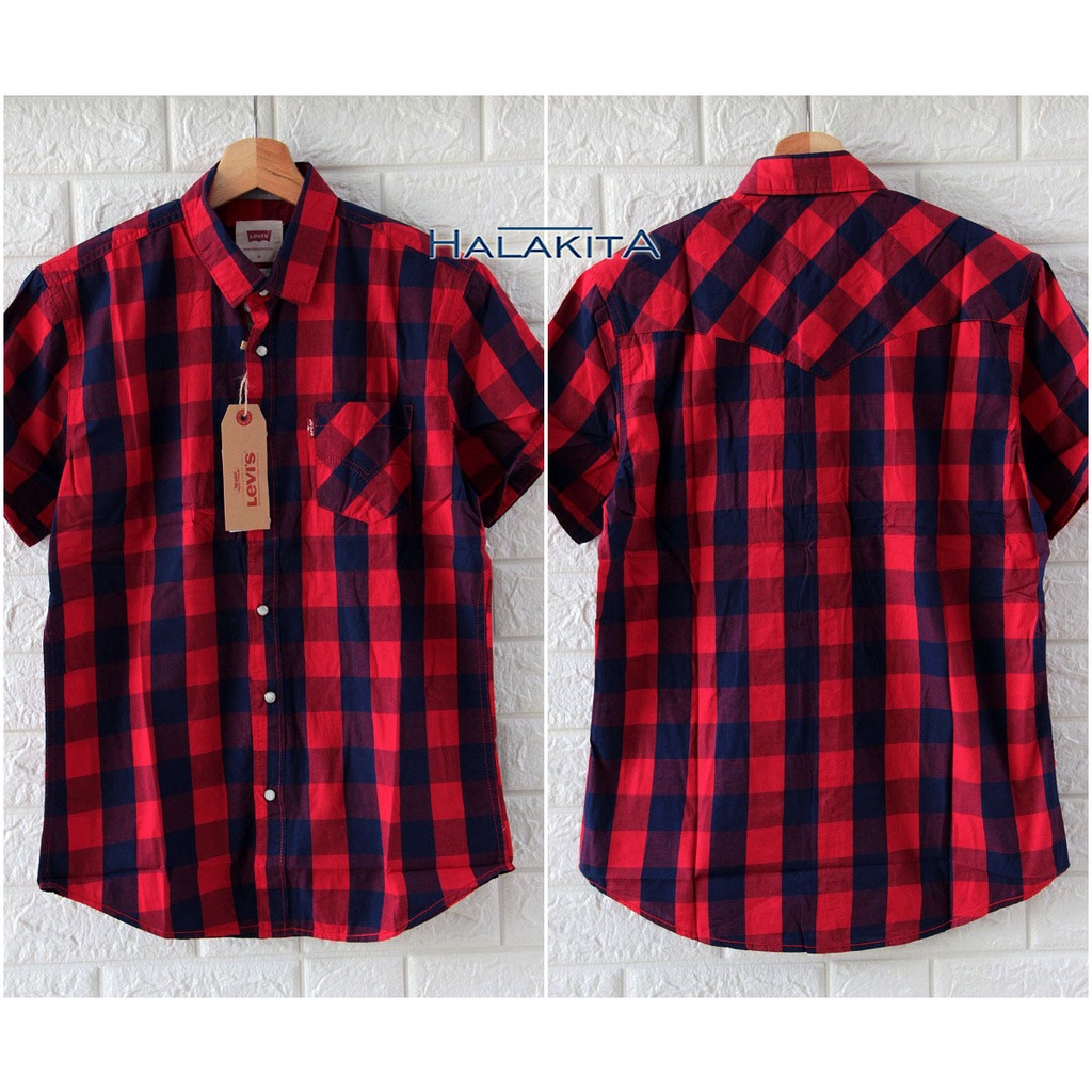 Jual PROMO Kemeja Branded Harga Distributor Kemeja Kotak Besar