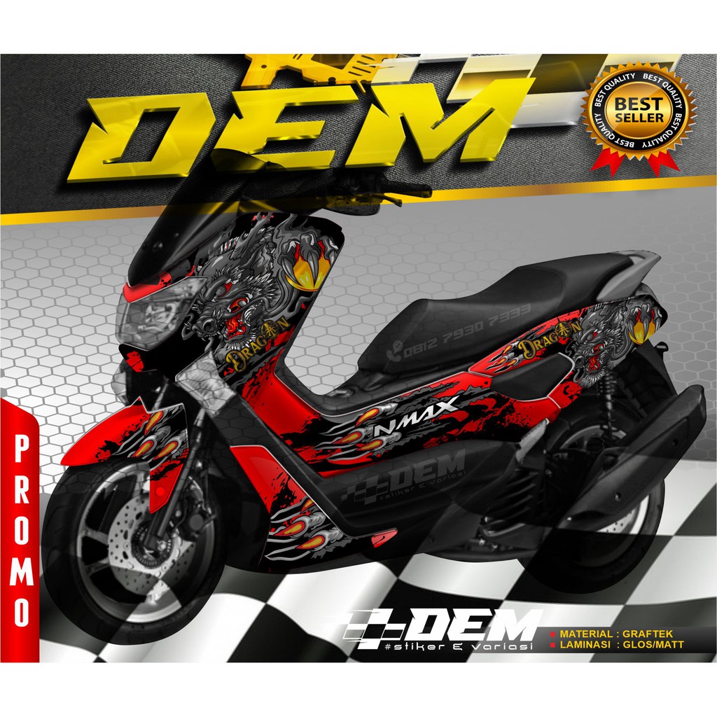 Jual STIKER NMAX DECALS | Shopee Indonesia