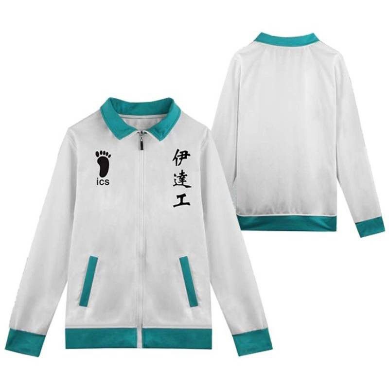 Jual JAKET SWEATER HOODIE PRIA-WANITA WIBU ANIME HAIKYUU