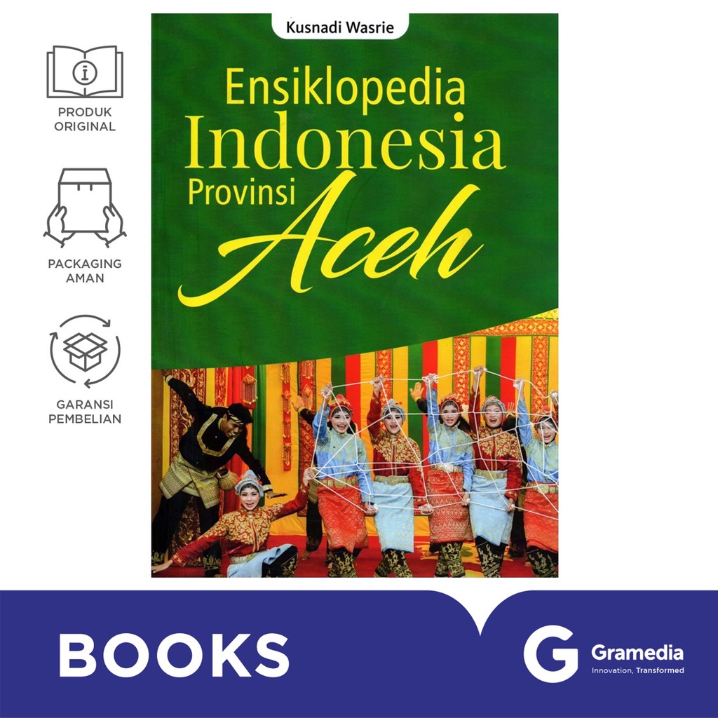 Jual Ensiklopedia Indonesia Provinsi Aceh (Moh Kusnadi Wasrie, Kusnadi ...