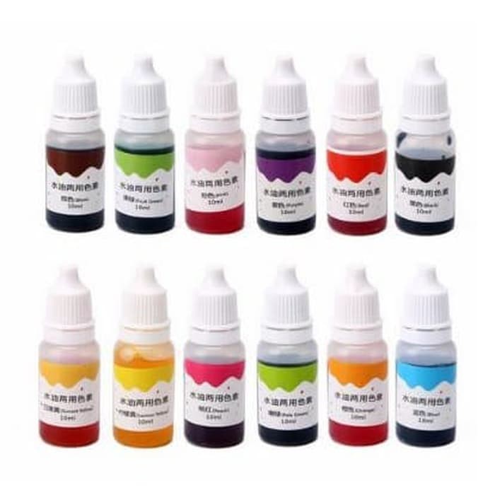 Jual Soap Dye Pigment Liquid Cairan Pewarna Sabun Handmade (10ml