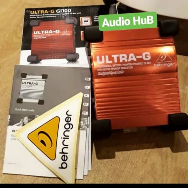 Jual BEHRINGER DIRECT BOX ULTRA G100 GUITAR SPEAKER EMULATION G 100