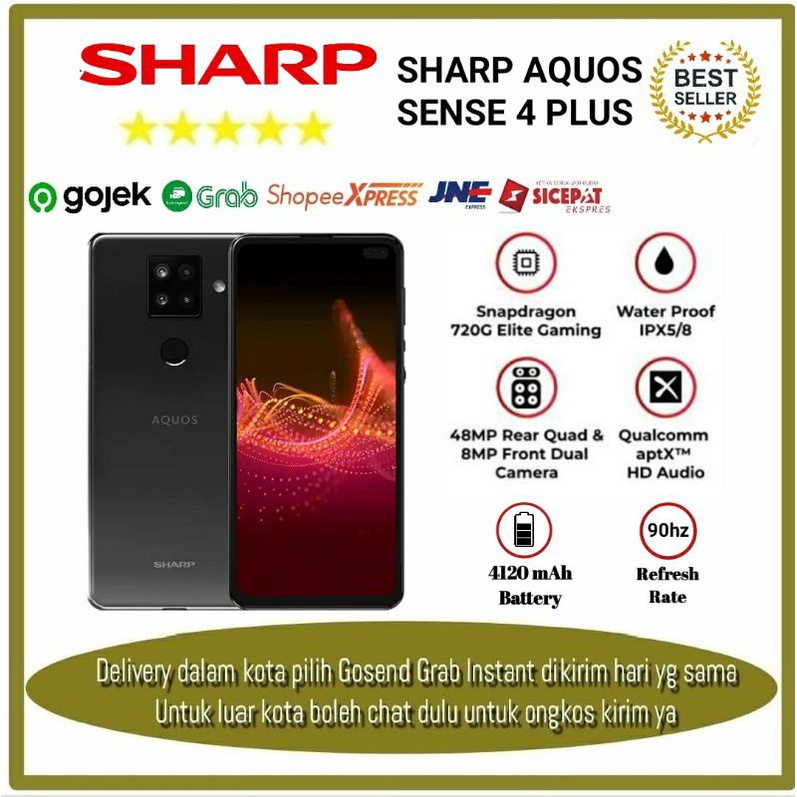 Jual Hp Sharp Aquos Sense Plus Smartphone Gb Shopee Indonesia