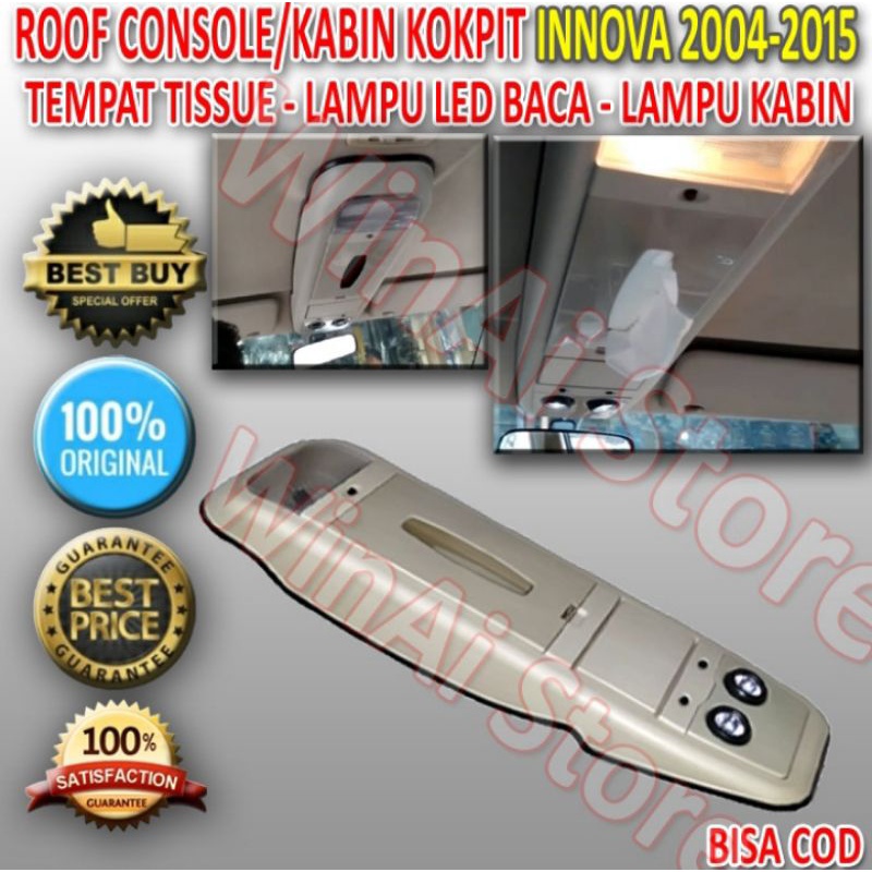 Jual Roof Rof Console Konsole Konsol Kabin Atas Lampu Kokpit Tempat ...