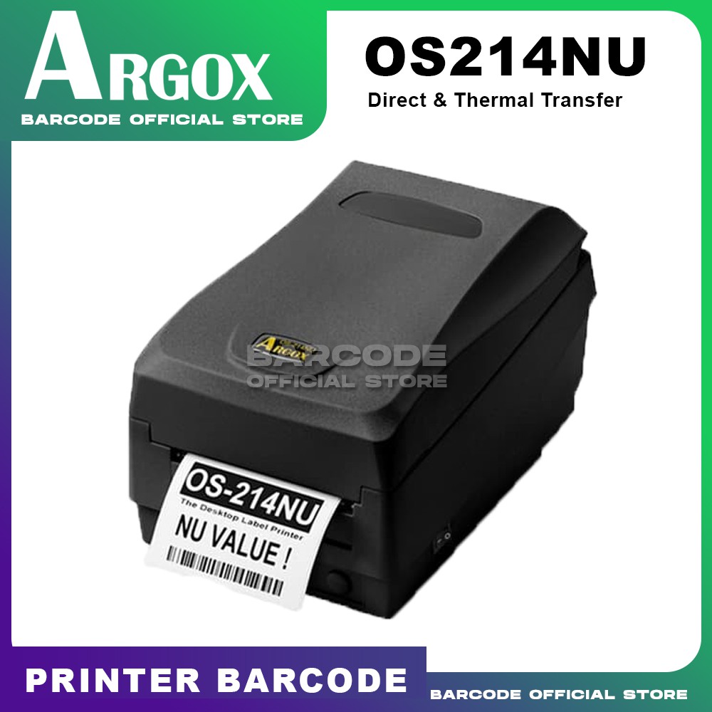 Jual Printer Barcode Argox OS214NU / OS214 - Cetak Label OS-214NU ...