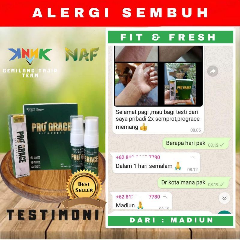 Jual ProGrace isi 3 botol (1Box) | Shopee Indonesia