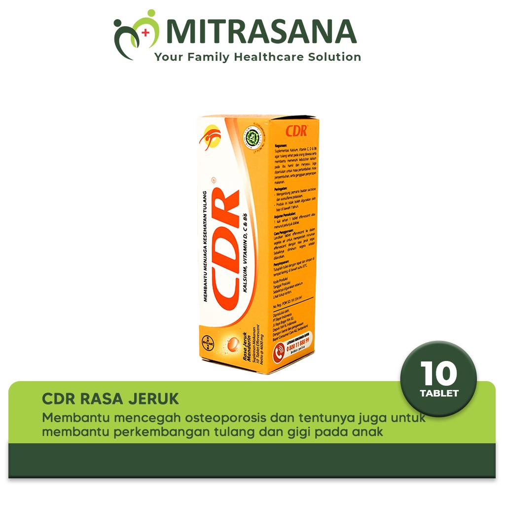 Jual Cdr Effervescent Isi 10/15/20 - Vit C Dan Kalsium | Shopee Indonesia