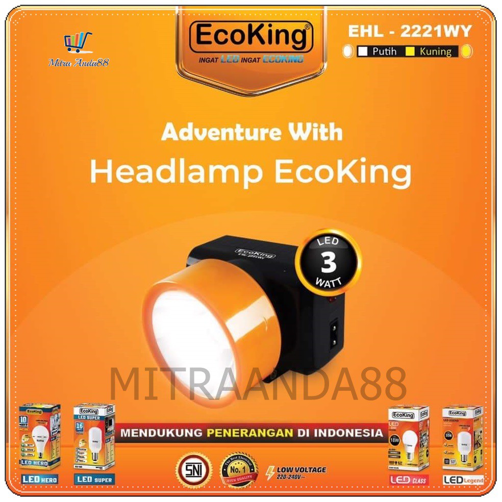 Jual Mitraanda88 Senter Kepala Led Head Lamp Led ( Senter Kepala ...